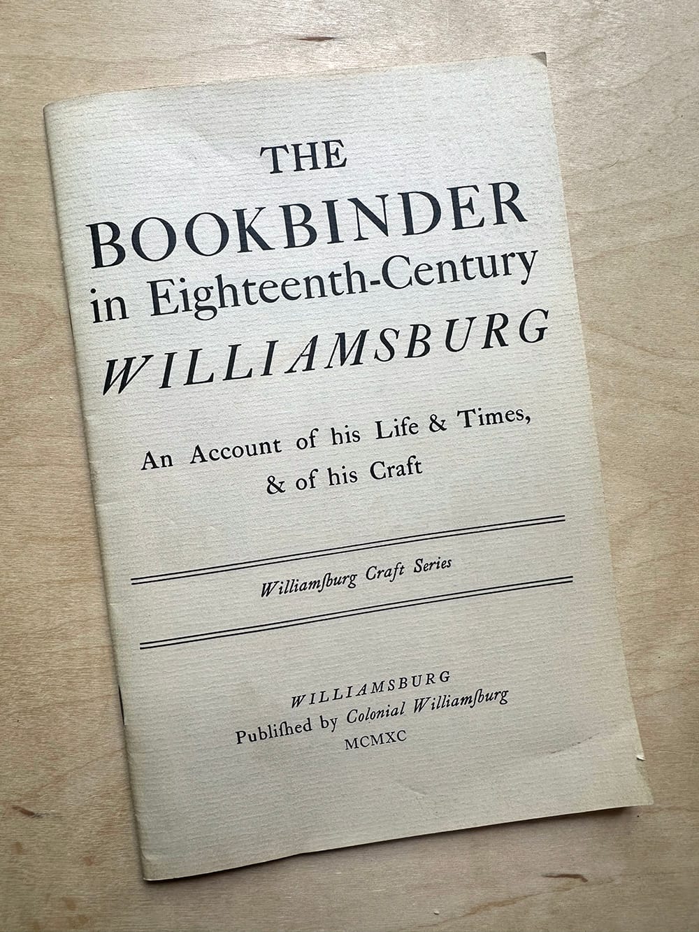 cover of colonial pamphlet