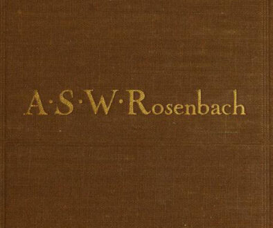 section of Rosenbach book cover